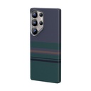 Samsung Galaxy S25 Uyumlu Ultra Kılıf Magsafe Şarj Özellikli Karbon Fiber Tasarımlı Benks Aurora ArmorAir Kevlar Kapak - 1