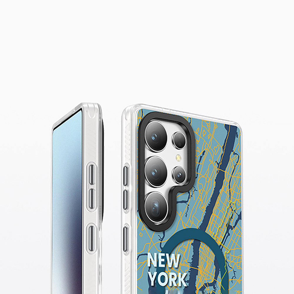 Samsung Galaxy S25 Uyumlu Ultra Kılıf Magsafe Şarj Özellikli Benks Dynamic City Serisi Kapak - 6