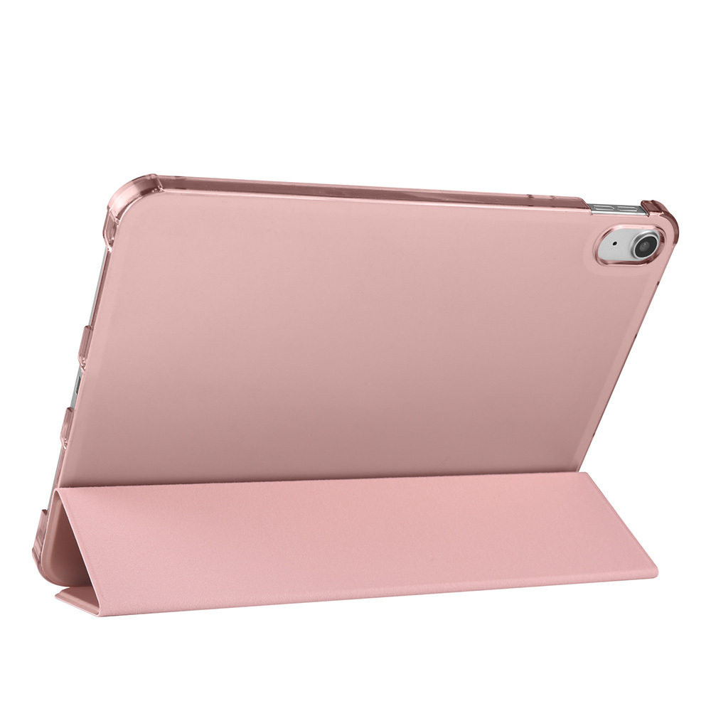 Apple iPad Air 10.9 2022 Uyumlu (10.Nesil) Zore Smart Cover Kalem Bölmeli Standlı 1-1 Kılıf - 8
