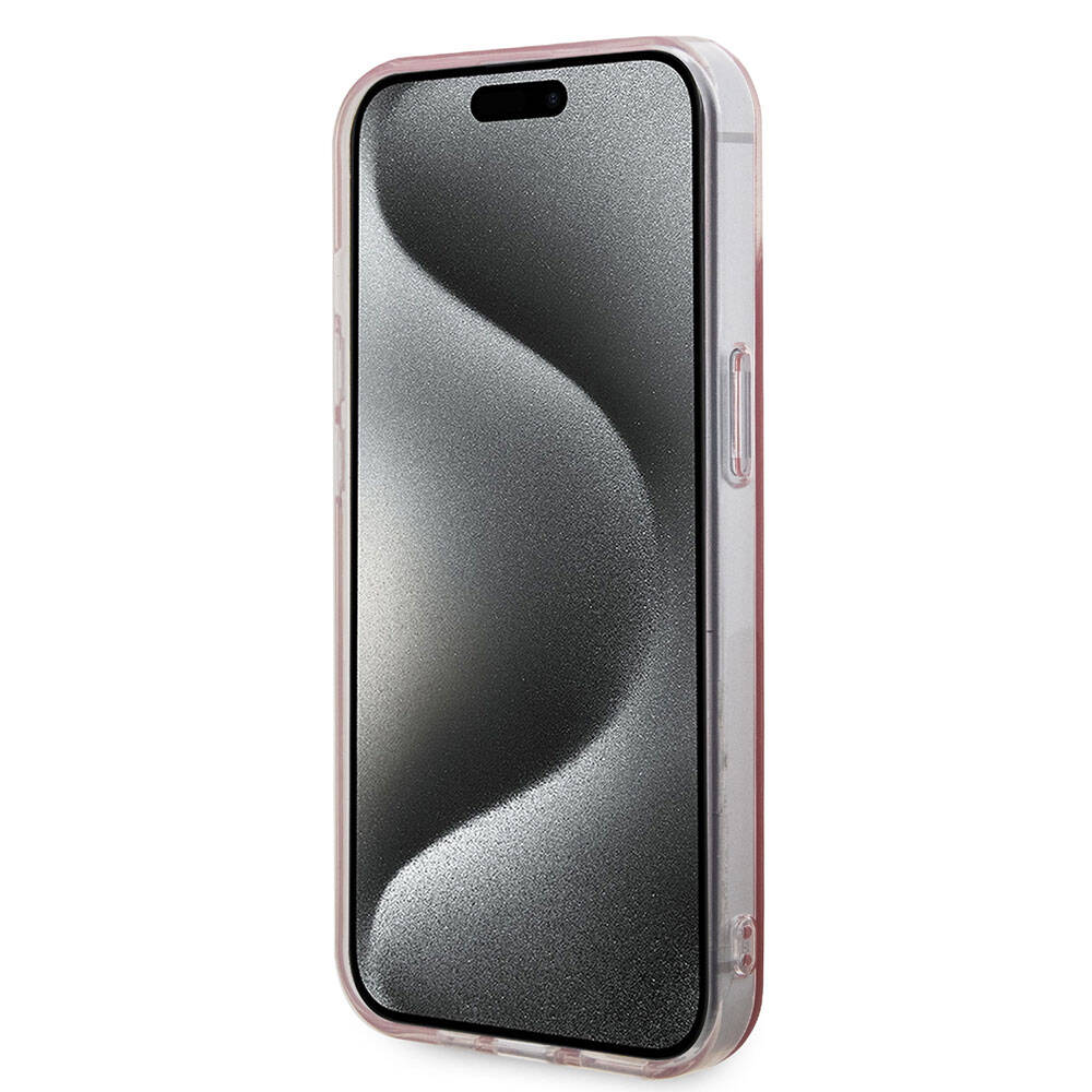 Apple iPhone 15 Uyumlu Kılıf U.S. Polo Assn. Orjinal Lisanslı Simli Parlak Alfabe Tasarım Kapak - 4
