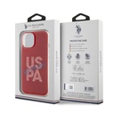 Apple iPhone 15 Uyumlu Kılıf U.S. Polo Assn. Orjinal Lisanslı Simli Parlak Alfabe Tasarım Kapak - 7