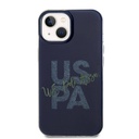 Apple iPhone 15 Uyumlu Kılıf U.S. Polo Assn. Orjinal Lisanslı Simli Parlak Alfabe Tasarım Kapak - 9