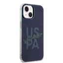 Apple iPhone 15 Uyumlu Kılıf U.S. Polo Assn. Orjinal Lisanslı Simli Parlak Alfabe Tasarım Kapak - 10