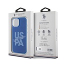 Apple iPhone 15 Uyumlu Kılıf U.S. Polo Assn. Orjinal Lisanslı Simli Parlak Alfabe Tasarım Kapak - 21