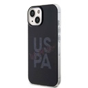 Apple iPhone 15 Uyumlu Kılıf U.S. Polo Assn. Orjinal Lisanslı Simli Parlak Alfabe Tasarım Kapak - 22