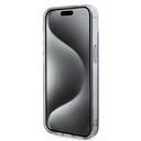 Apple iPhone 15 Uyumlu Kılıf U.S. Polo Assn. Orjinal Lisanslı Simli Parlak Alfabe Tasarım Kapak - 25