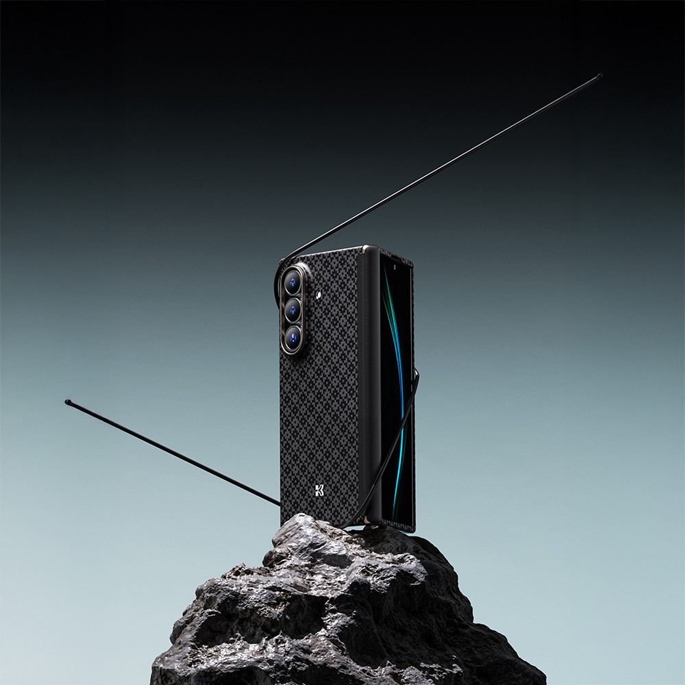 Samsung Galaxy Z Fold 7 Uyumlu Benks ArmorAir ArmorGrid Grand Combo Üçlü Aksesuar Seti (Ön Arka Kevlar Karbon Kapak + Ekran Koruyucu) - 6
