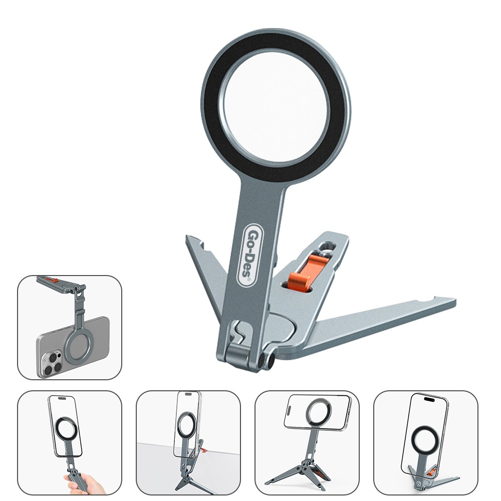 Go Des GD-HD377 270 Derece Dönebilen Çok Fonksiyonlu Magnetik Tripod - 1