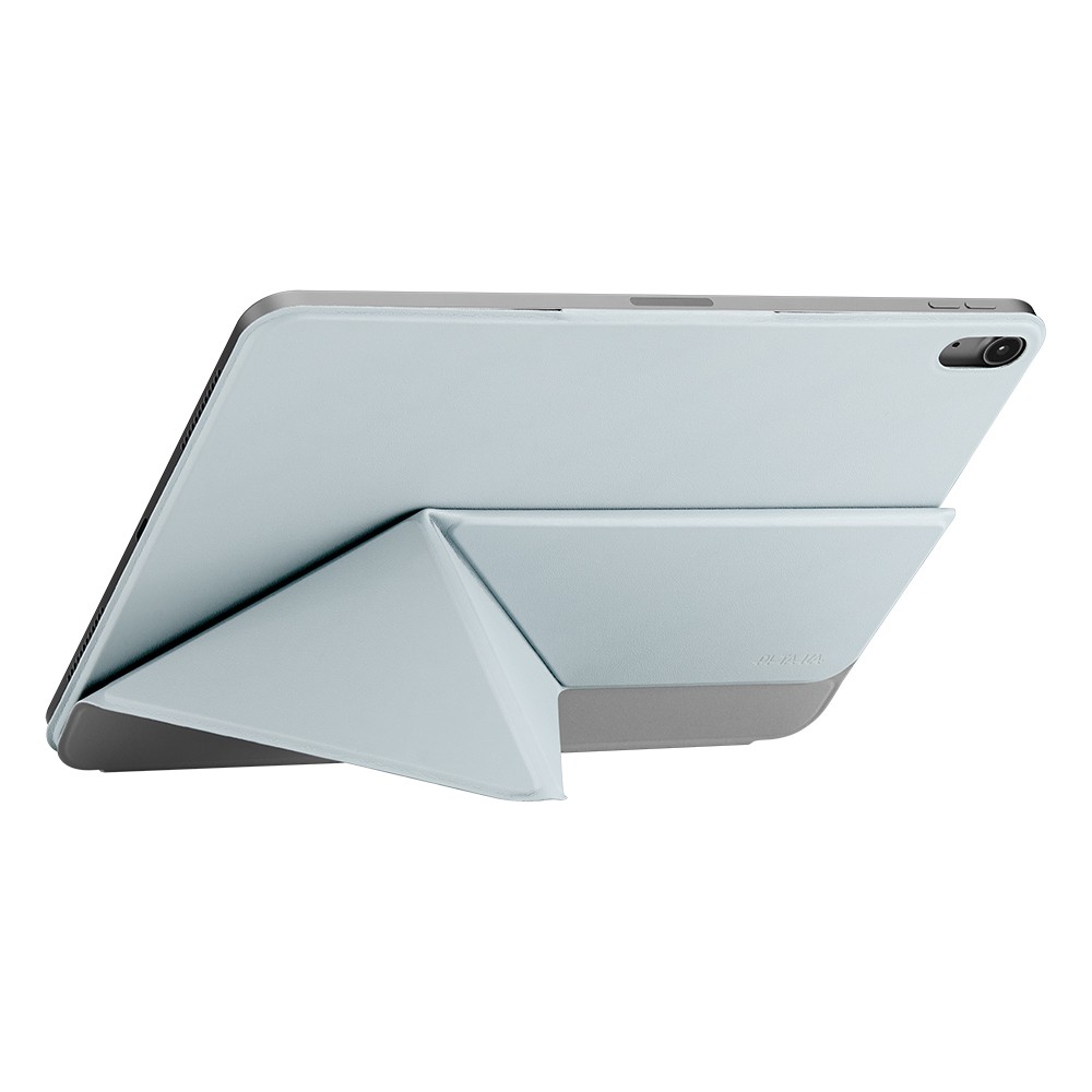 Apple iPad Air 11 2024 Uyumlu Pitaka Folio 3 Kalem Bölmeli Standlı Kılıf - 4
