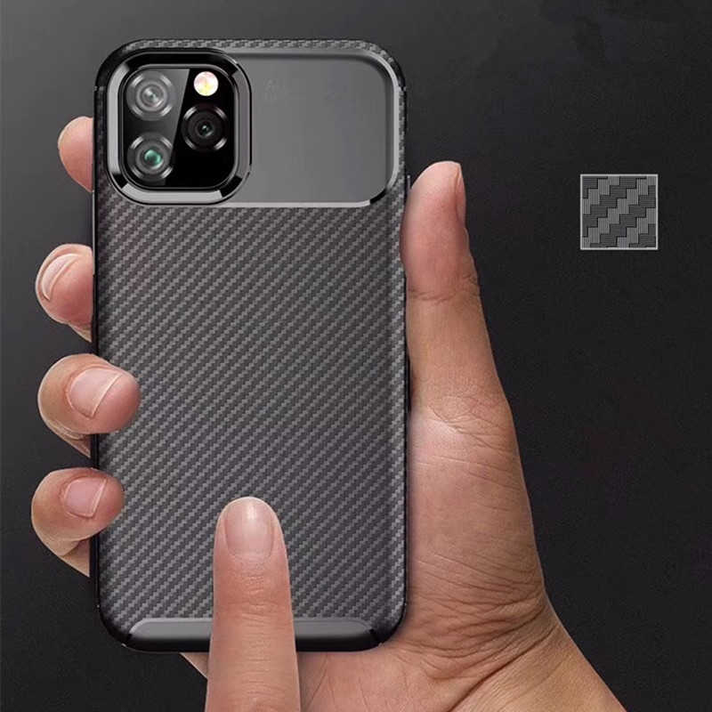 Apple iPhone 11 Pro Max Uyumlu Kılıf Zore Negro Silikon Kapak - 5