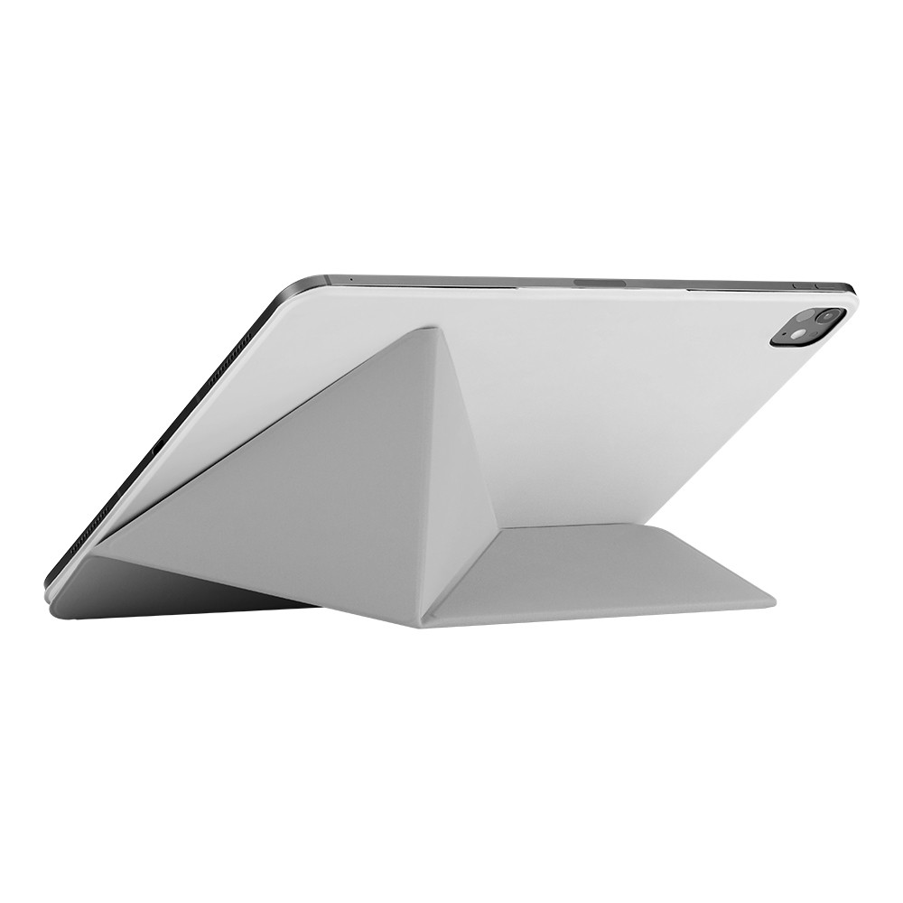 Apple iPad Pro 13 2024 Uyumlu Pitaka Folio 3 Kalem Bölmeli Standlı Kılıf - 4