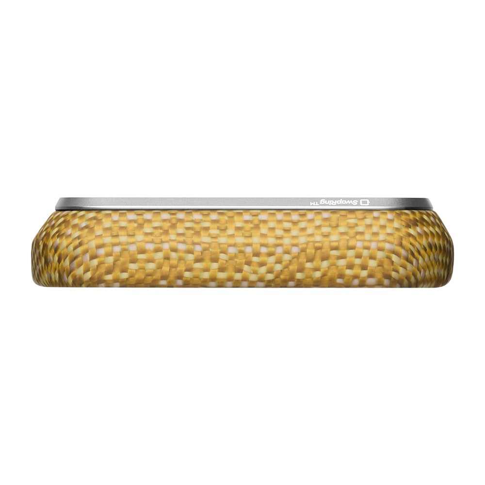 Apple iPhone 18 Pro Max Kılıf M-safe Şarj Özellikli Aramid Karbon Fiber Pitaka Wind Over Wheat Serisi Kapak - 8