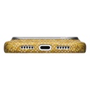 Apple iPhone 18 Pro Max Kılıf M-safe Şarj Özellikli Aramid Karbon Fiber Pitaka Wind Over Wheat Serisi Kapak - 9