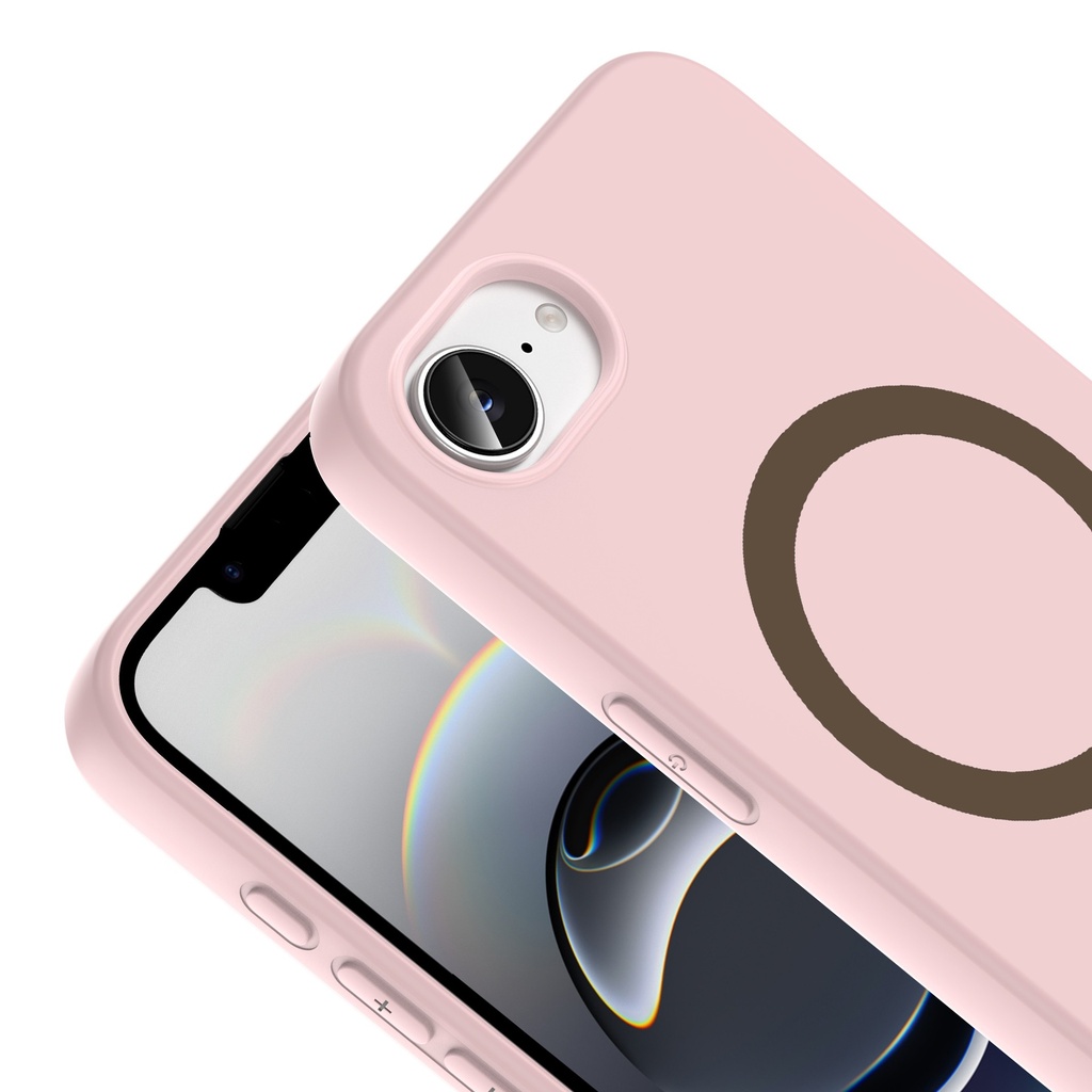 Apple iPhone 16E Uyumlu Kılıf M-Safe Şarj Özellikli Zore Aris Silikon Kapak - 2