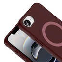 Apple iPhone 16E Uyumlu Kılıf M-Safe Şarj Özellikli Zore Aris Silikon Kapak - 1