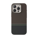 Apple iPhone 16 Pro Uyumlu Kılıf Magsafe Şarj Özellikli Karbon Fiber Tasarımlı Benks Prestige ArmorPro Kevlar Kapak - 3