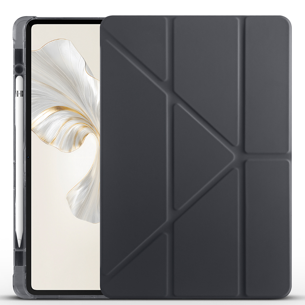 Honor Pad 9 Kılıf Zore Tri Folding Kalem Bölmeli Standlı Kılıf - 6