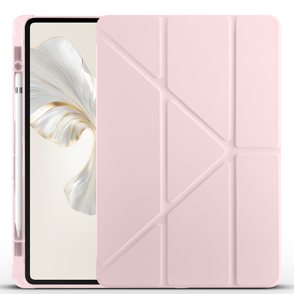 Honor Pad 9 Kılıf Zore Tri Folding Kalem Bölmeli Standlı Kılıf - 16