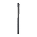 Samsung Galaxy S25 Uyumlu Plus Kılıf Magsafe Şarj Özellikli 600D Aramid Fiber Pitaka Ultra-Slim Classic Serisi Black-Grey Twill Kapak - 1