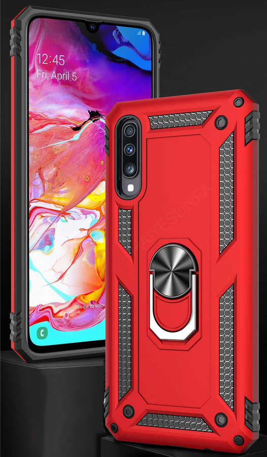 Samsung Galaxy A30S Uyumlu Kılıf Zore Vega Kapak - 6