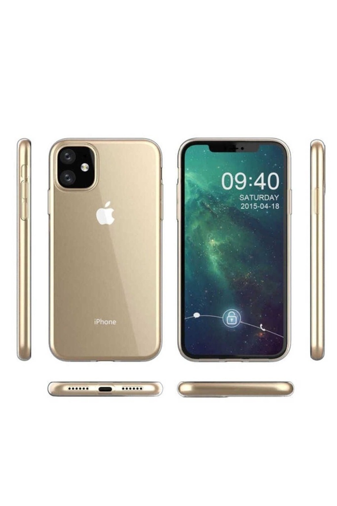Apple iPhone 11 Uyumlu Kılıf Zore Süper Silikon Kapak