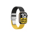 Apple Watch 10 46mm Amazingthing Glamour Blend Hasır Kordon - 1