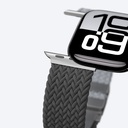 Apple Watch 10 46mm Amazingthing Glamour Blend Hasır Kordon - 12