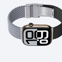 Apple Watch 10 46mm Amazingthing Glamour Blend Hasır Kordon - 14