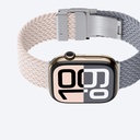 Apple Watch 10 46mm Amazingthing Glamour Blend Hasır Kordon - 22