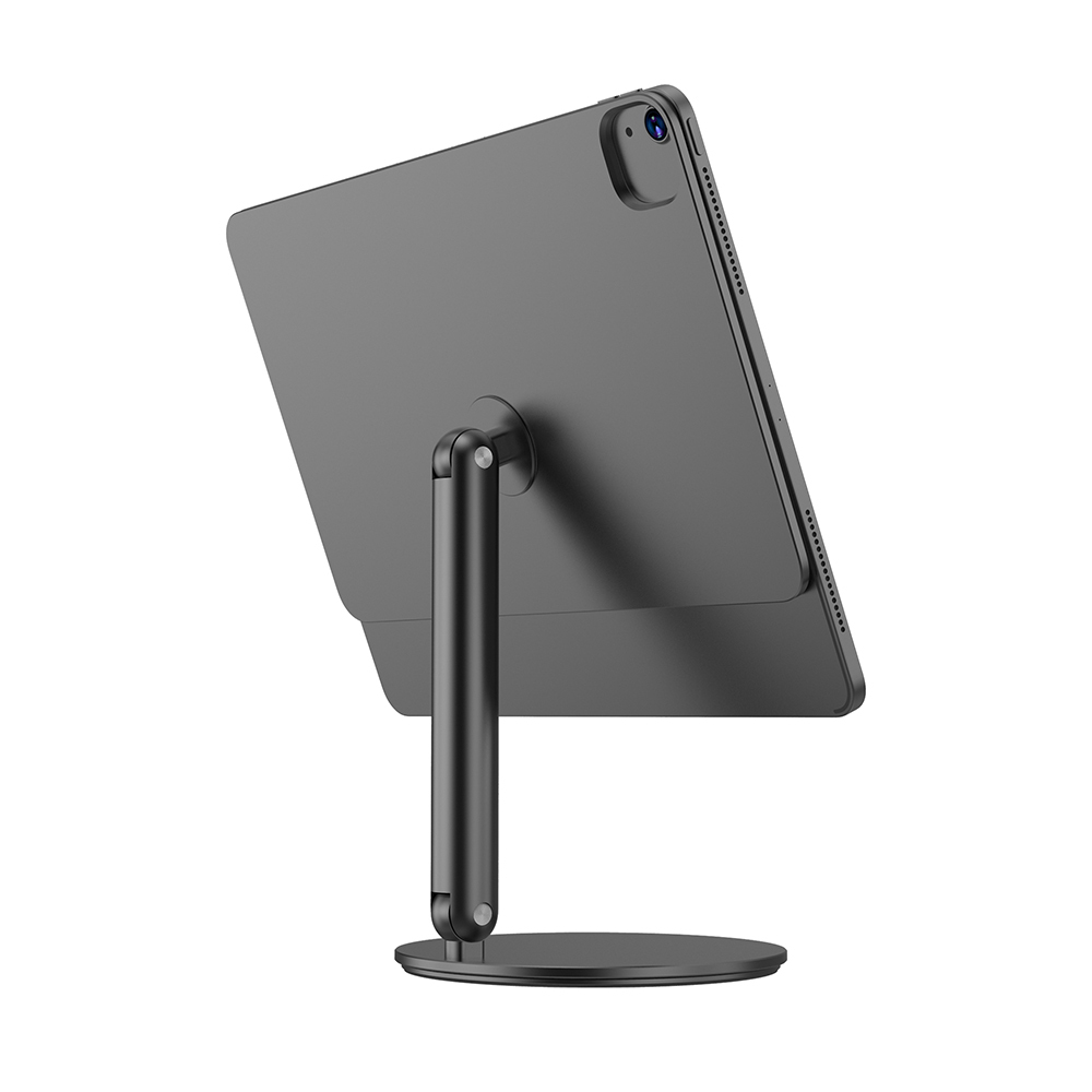 Apple iPad Pro 12.9 2022 M2 Uyumlu Wiwu ZM-310 360 Derece Dönebilen Magnetik Başlıklı Tablet Standı - 2
