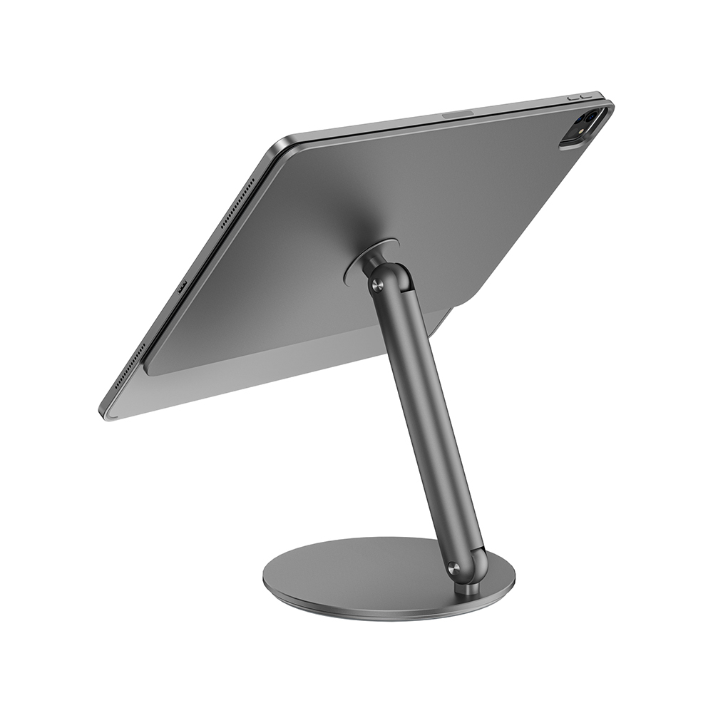 Apple iPad Pro 12.9 2022 M2 Uyumlu Wiwu ZM-310 360 Derece Dönebilen Magnetik Başlıklı Tablet Standı - 3