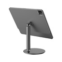 Apple iPad Pro 12.9 2022 M2 Uyumlu Wiwu ZM-310 360 Derece Dönebilen Magnetik Başlıklı Tablet Standı - 6
