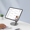 Apple iPad Pro 12.9 2022 M2 Uyumlu Wiwu ZM-310 360 Derece Dönebilen Magnetik Başlıklı Tablet Standı - 11