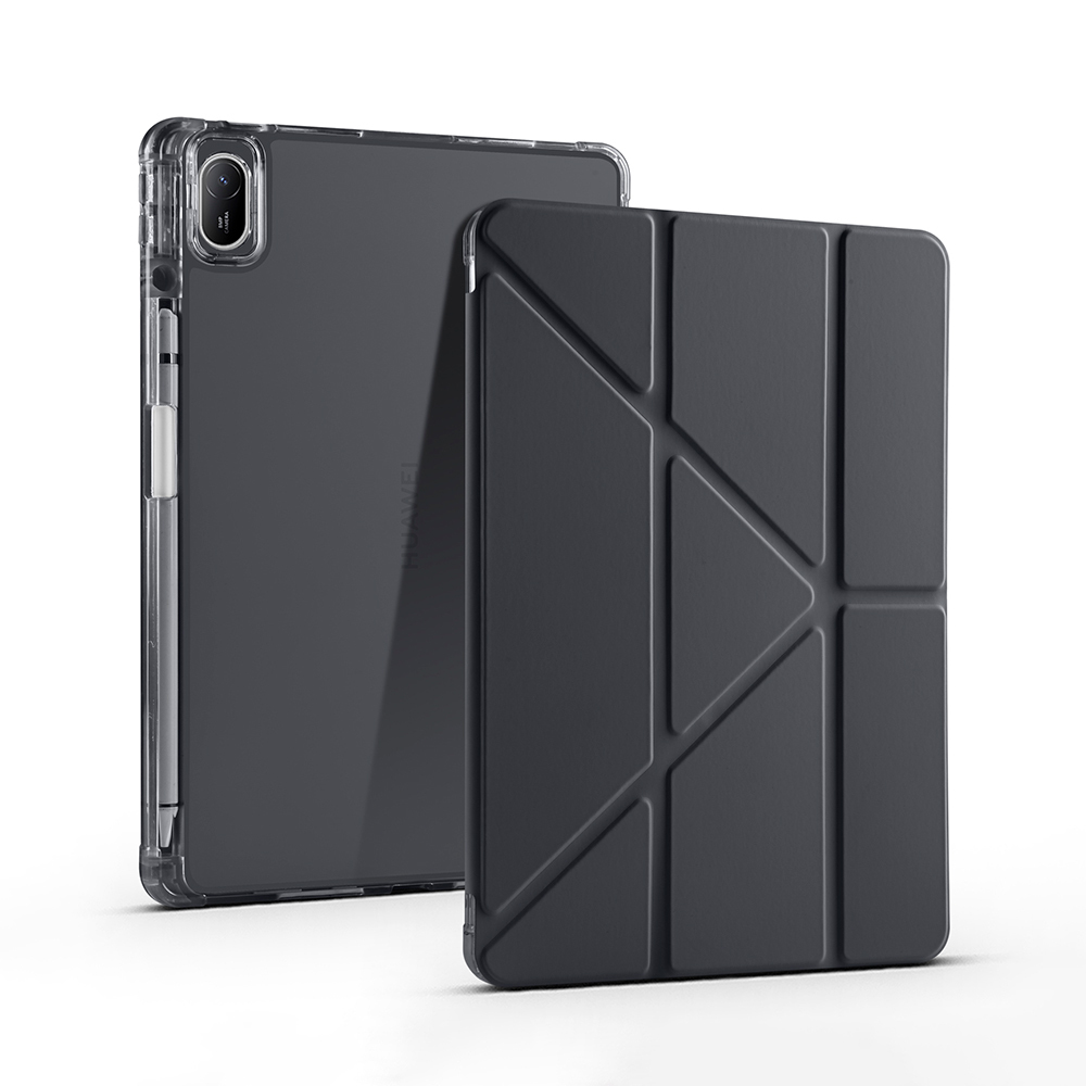 Huawei Mate Uyumlupad SE 11 Kılıf Zore Tri Folding Kalem Bölmeli Standlı Kılıf - 1