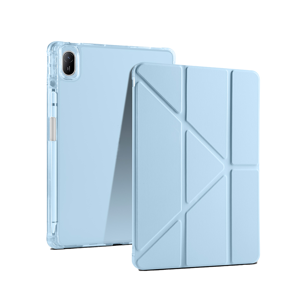 Huawei Mate Uyumlupad SE 11 Kılıf Zore Tri Folding Kalem Bölmeli Standlı Kılıf - 8