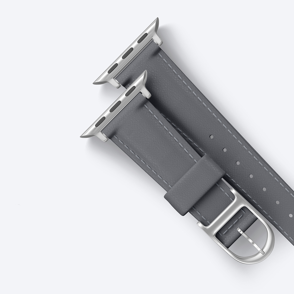Apple Watch 10 46mm Amazingthing Glamour Class Deri Kordon - 5