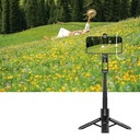 Wiwu Wi-SE014 Magnetik Özellikli 360 Derece Dönebilen Kumandalı Selfie Çubuğu ve Tripod - 4