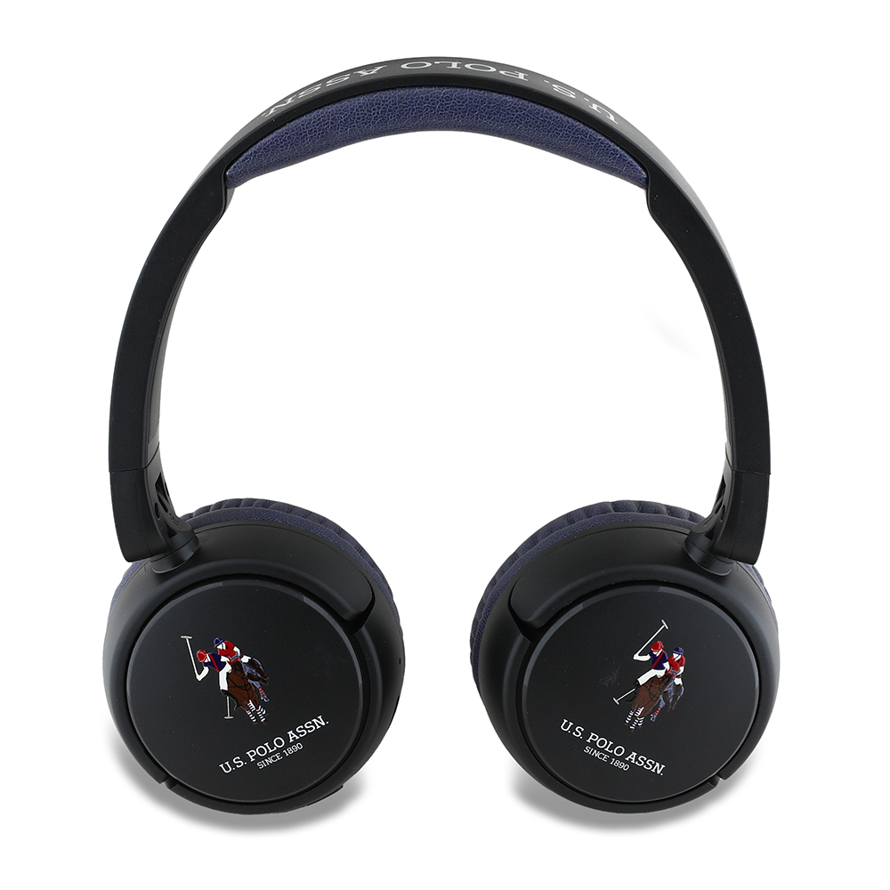 U.S Polo Assn. Ordinal Lisanslı Katlanabilir Ayarlanabilir Baskı Logolu Kulak Üstü Bluetooth Kulaklık v5.3 - 2