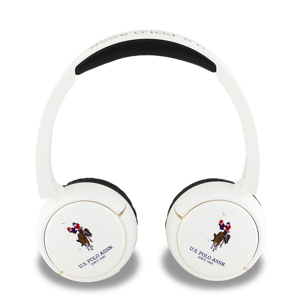 U.S Polo Assn. Ordinal Lisanslı Katlanabilir Ayarlanabilir Baskı Logolu Kulak Üstü Bluetooth Kulaklık v5.3 - 5