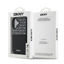 Apple iPhone 16 Uyumlu Kılıf DKNY Orjinal Lisanslı Kartlıklı 3D Yazılı Repeat Texture Pattern Kapak - 7