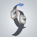 Apple Watch Ultra 49mm Uyumlu Amazingthing Smoothie Mag Magnetik Tak Çıkar Silikon Strap Kayış - 11