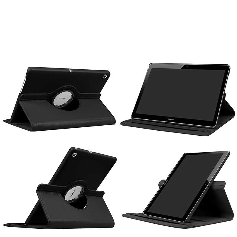 Huawei T3 7 inç Uyumlu Zore Dönebilen Standlı Kılıf - 3