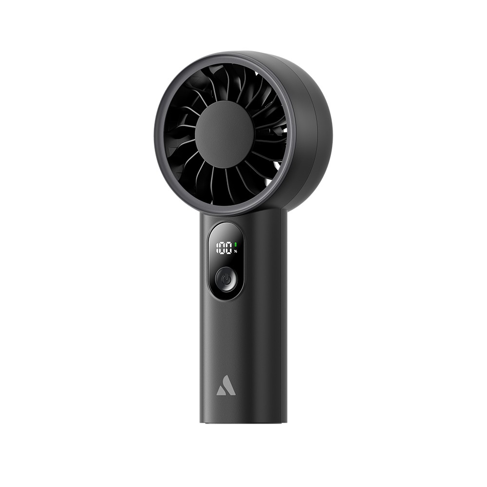 Aecooly PE01 Dijital LED Göstergeli 5 Kademeli Portatif Soğutucu El Fanı - 5