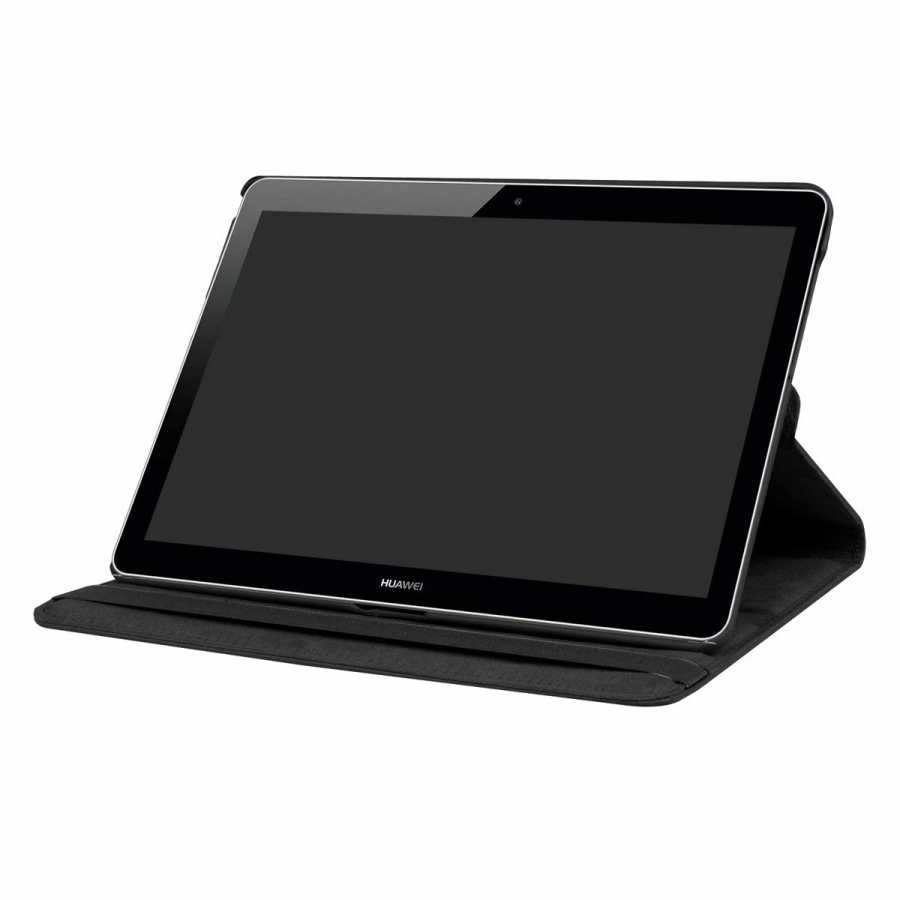 Huawei T5 10 inç Uyumlu Zore Dönebilen Standlı Kılıf - 4