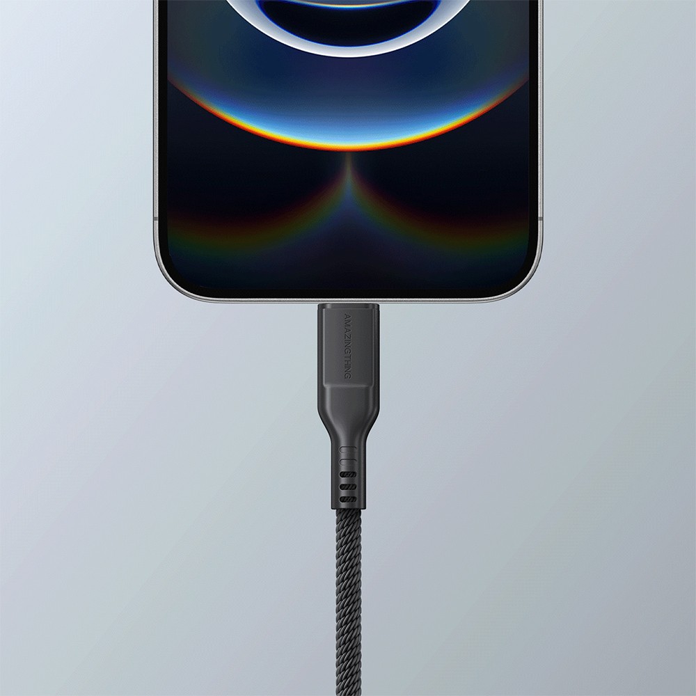 Amazingthing Thunder Pro 7X 100W Apple Watch Serisi Akıllı Saat Wireless 4in1 Type-C PD - Usb Hızlı Şarj Kablosu 1.5M - 10