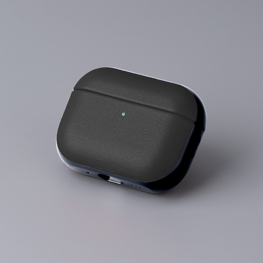 Apple AirPods Pro 3 Uyumlu Kılıf M-Safe Şarj Özellikli Mutural Poying Serisi Deri Tasarımlı Kapak - 5