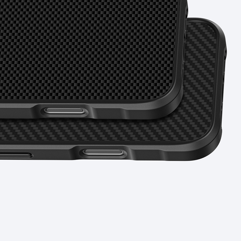 Apple iPhone 16 Pro Uyumlu Kılıf Magsafe Şarj Özellikli 1500D Aramid Fiber Amazingthing Titan Max Serisi Kapak - 7