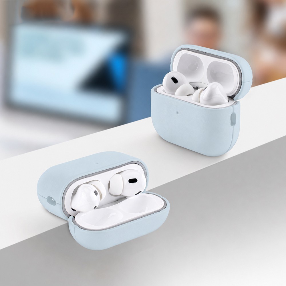 Apple AirPods Pro 3 Uyumlu Kılıf M-Safe Şarj Özellikli Mutural Yahu Serisi Deri Tasarımlı Kapak - 5