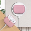 Apple AirPods Pro 3 Uyumlu Kılıf M-Safe Şarj Özellikli Mutural Yahu Serisi Deri Tasarımlı Kapak - 1