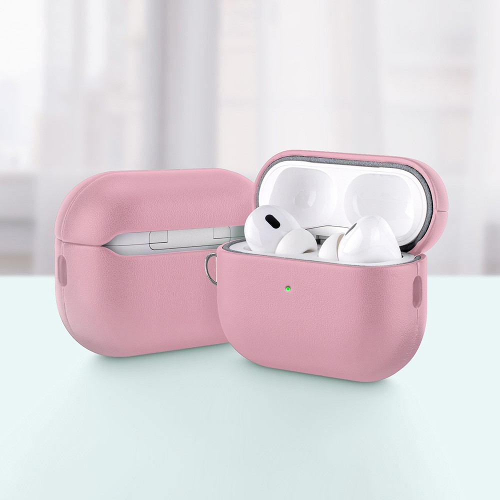 Apple AirPods Pro 3 Uyumlu Kılıf M-Safe Şarj Özellikli Mutural Yahu Serisi Deri Tasarımlı Kapak - 3